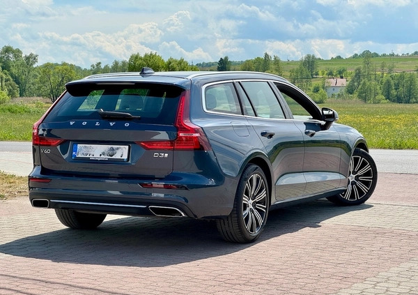 Volvo V60 cena 106900 przebieg: 59019, rok produkcji 2020 z Zielona Góra małe 79